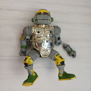 VTG TMNT Metalhead Robot With Hand! Teenage Mutant Ninja Turtles 1980s Retro